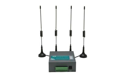 China Dual Sim 4G LTE Router  with External Antenna GPS VPN Serial RS232 RS485 for sale