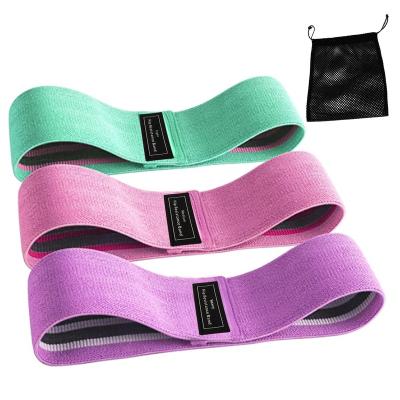 China High Elastic Strength WM Yoga Gym Exercise Fitness For Legs Glutes Booty Hip Cloth Resistance Bands for sale