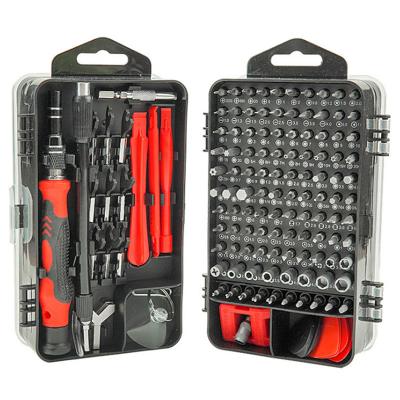 China Repair Tools Kit Hot Products 138 in 1 Bit Multifunction Magnetic Torx Hex Screwdriver Head Precision Insulated Set Screwdriver for sale