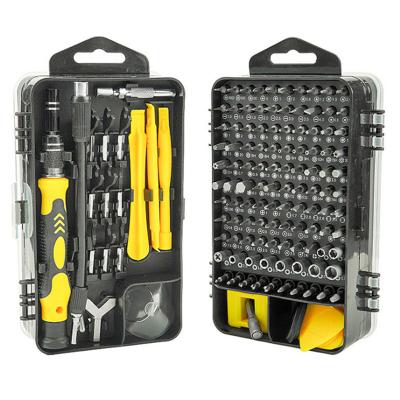 China Repair Factory Kit Bestsellers 138 in 1 Magnetic Torx Screwdriver Head Mini Tool Precision Set Multifunctional Bit Hex Screwdriver for sale