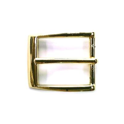 China Classic PIN BUCKLE Gold Plated 30mm Logo Pin Belt Buckle Custom Made High Quality for sale