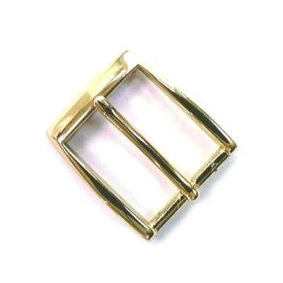 China PIN BUCKLE Maker Well Made Flat Gold Buckle In 30mm Suitable For Women Buckle Belt Buckles for sale