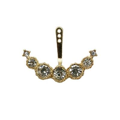 China FASHIONABLE XUE YI Factory Curved Diamond DIY Pendant Accessories for sale