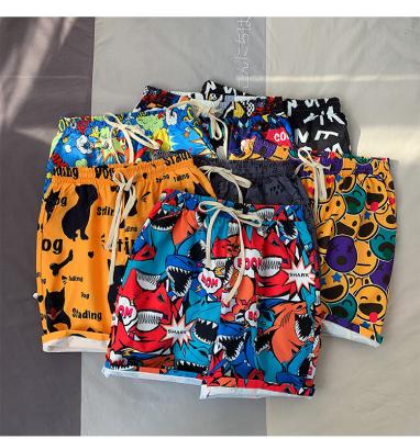 China Anti-wrinkle sports shorts breathable fitness training shorts new summer style cartoon shorts for sale