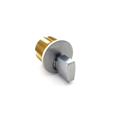 China Door Lock High Security Brass Screw-In Mortise Knob Lock Cylinder with Thumb Turn for sale