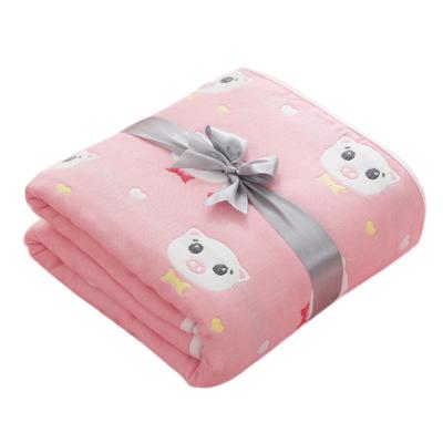 China Home pure cotton six winter super soft bath diaper gauze autumn baby bath towel newborn baby quilts for sale