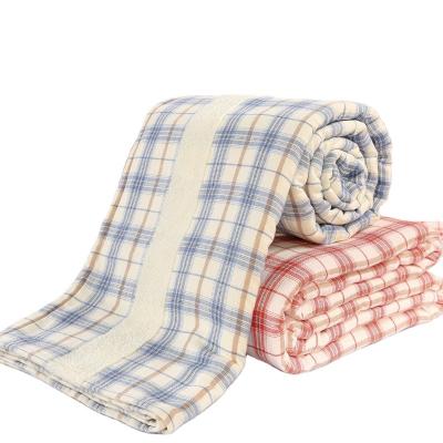 China Summer Thick Warm Adult Cool Air Conditioning Double Terry Cloth Cotton Gauze Covering Gifts Wholesale for sale