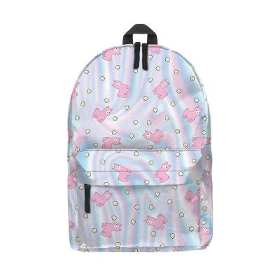 China OEM Toddler Comfortable Laptop Llama ESC0034 Girls Traveling Kids Backpack School Bags for sale