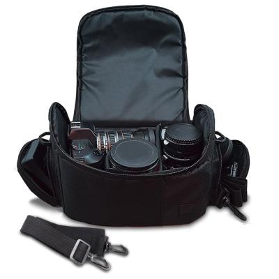 China Fashion Large Digital Camera Bag Travel Camera Bags / Waterproof Nylon Video Carrying for sale