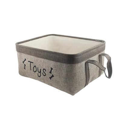 China EO0163 Toy Bag Organizer Storage Dog Viable Pet Toy Storage for sale