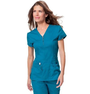 China Breathable Medical Nurse Uniform Breathable Medical Scrubs Set For Hospital Private Label Scrubs Uniforms for sale