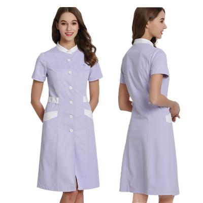 China Custom Breathable Breathable Nurse Doctor Lab Coat Hospital Workwear Uniforms for sale