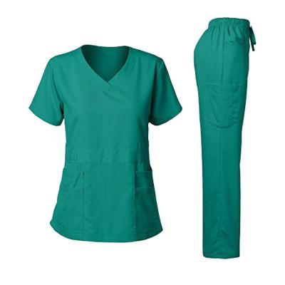 China Breathable Breathable Doctor Uniforms Medical Nursing Scrubs Uniform Scrub Sets Suits for sale