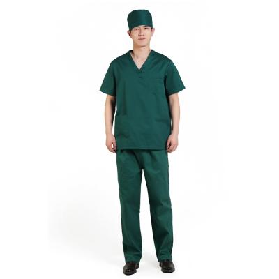 China Wholesale Cheap Professional Nurse Scrub Design Doctor Multi-pocket Medical Uniform Custom China Eco-Friendly Scrub Tops And Pants for sale