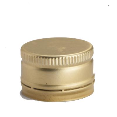 China Non spill non spill 28mm aluminum ropp closure for glass bottle water bottle cap for sale