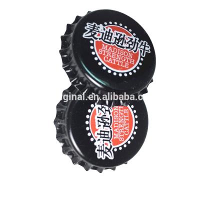 China Non Spill Custom Logo Beer Bottle Crown Cap 26mm Soda Bottle Lid Cider Crown Cap for sale