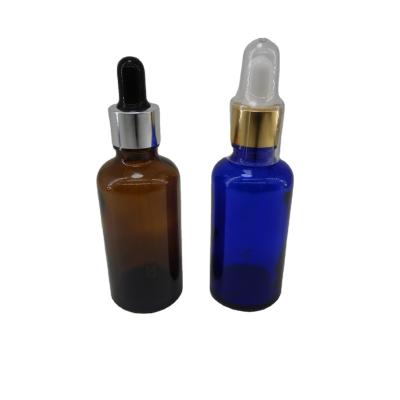 China Custom 5/10/15/20/25/30/40/50/100ml Cosmetic Skin Care Facial Serum Container Amber Glass Essential Oil Perfume Bottles for sale