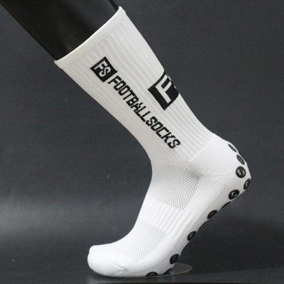 China Breathable Custom Anti-Skid Terry Athletic Football Boots Sports Football Short Grip Socks for sale