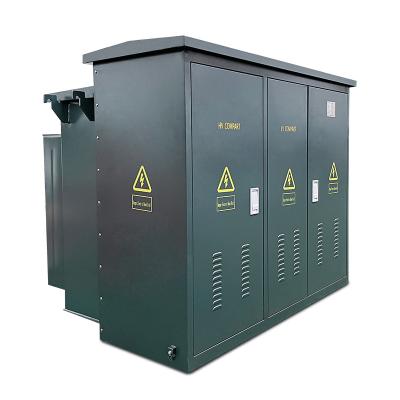 China Power Customized 1mVA Compartment Three Phase Substation Platform Rack Transformer Extracting Substation for sale