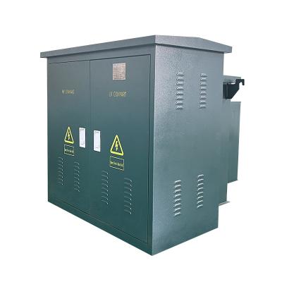 China Three Phase 33kV Power Protection Mounted Oil Type Transformer 250kVA Substation Customized Substation Supplier for sale