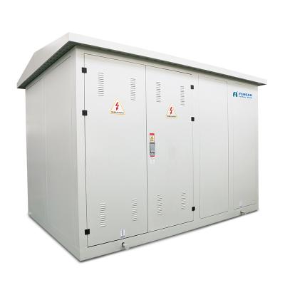 China Power YB Outdoor Oil Form Transformer 2000kVA 20kV Three Phase To 0.4kV Compact Transformer Substation for sale