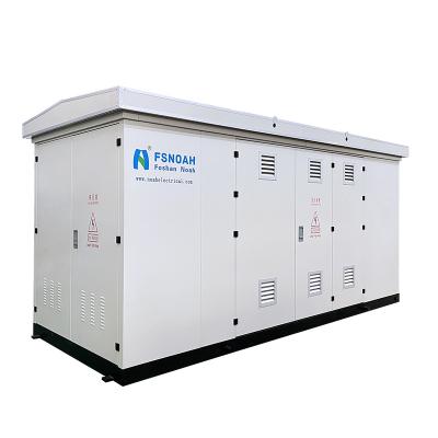 China Industrial Outdoor Three Phase Power Supplies EEU Ethiopia 33/0.4kv 3150kVA Compact Transformer Substation for sale