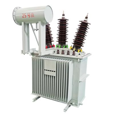 China Three Phase Power 400v To 33kv Step Up Oil Immersed Power Transformer 125kVA Transformer Factory Price for sale