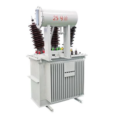 China Industrial Oil Type Power Supplies 250kVA 60Hz Transformer For 33kv Solar Energy System Oil Immersed Transformer for sale