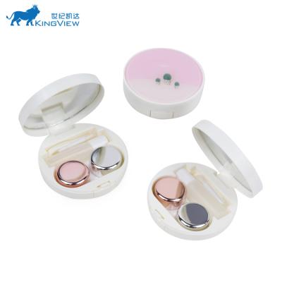 China Contact Lenses Care Portable Contact Lens Case Cute Contact Lens Envelope Designer Contact Lens Case for sale