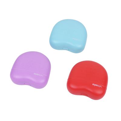 China Contact Lenses Care Cosmetic Contact Lenses Box Soft Cute Contact Lens Cases Lovely Design Contact Lens Case For Eye for sale