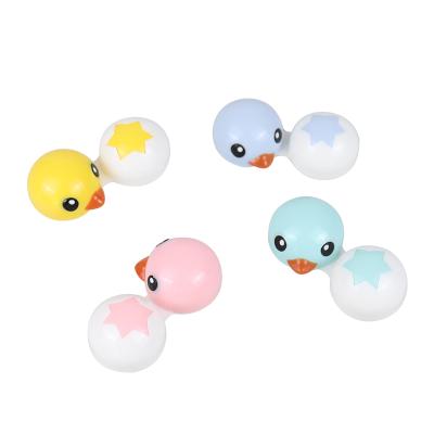 China Hot Sales PP Duck Easy Carrying Lovely Cute Contact Lenses Case Easy Taking for sale