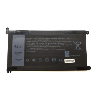 China 11.4v 42wh WDXOR LAPTOP laptop battery for inspiron 13/15 led laptop batteries with 12 month warranty for sale