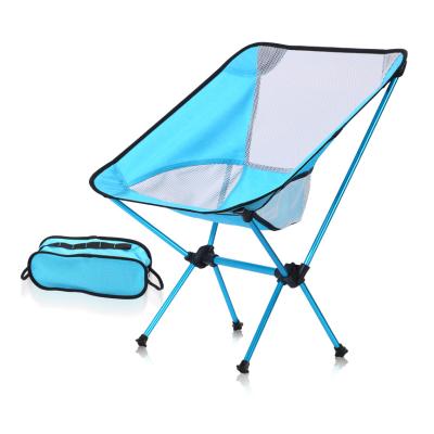 China Fishing Chair Hot Selling Lightweight Aluminum Outdoor Portable Folding Fishing Beach Camping Chair for sale