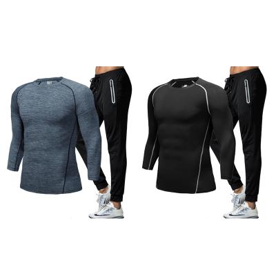 China Breathable Autumn Dry Fit Gym Wear Mens Jogging Sportswear Suits for sale