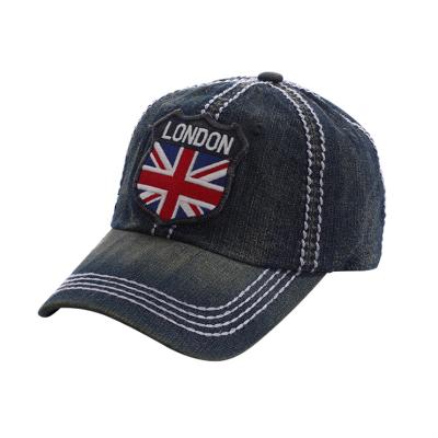 China COMMON Wholesale Fashion Breathable Cotton Sunproof Jeans Hats Durable Baseball Cap for sale