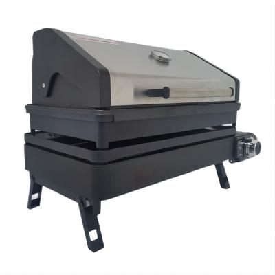 China Adjustable Height Restaurant Table Top Gas BBQ Grill Korean Gas BBQ Grill for sale