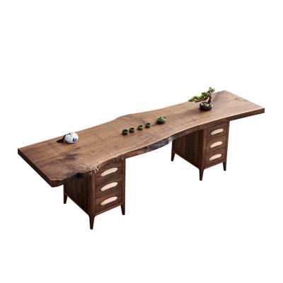 China Other Wood Living Room Furniture Coffee Table Tea Table Square Solid Wood Set Modern Simple Luxury Coffee Tabe Northern Europe for sale