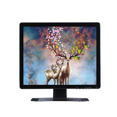 China Small LED Desktop Monitor 17 Inch Desktop Computer Monitor 4:3 Square Screen for sale