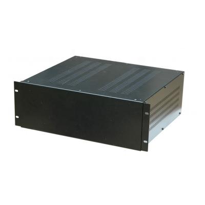 China Custom Brushed Aluminum 19' Aluminum In 350mm Deep Server 4u Rack Mount Chassis Sheet Metal Fabrication for sale