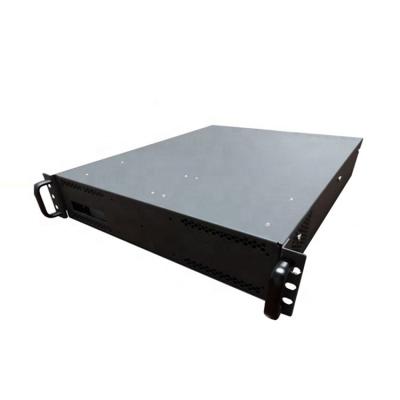 China ISO9001: 2008 Custom Aluminum 19 Inch 2u Sheet Metal Fabrication Server Rack Chassis Enclosure for sale