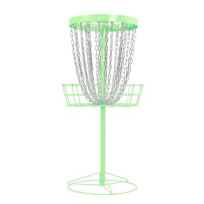 China Outdoor Game High Quality Heavy Duty 24-Chains Disc Golf Targets Basket / Disc Golf Targets Factory for sale