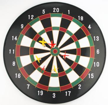 China Indoor game magnetic target set with 6 magnet darts for kids and adults safe target play, indoor sports for sale