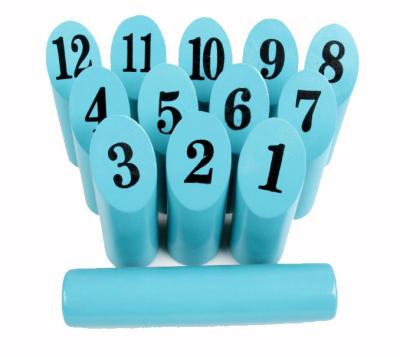 China Eco-friendly hot sale game kubb wooden number game for outdoor and wooden kubb set for sale