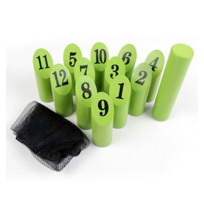 China 2019 wholesale eco-friendly cheap outdoor wooden kubb set game of garden for sale