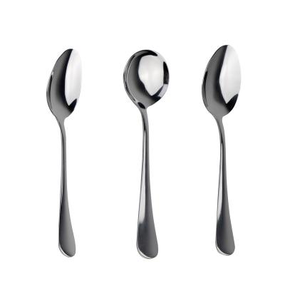 China Sustainable wholesale customized high quality stainless steel spoon coffee stir spoon knife and fork  chopsticks stainless steel tableware for sale