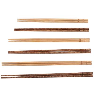 China Sustainable Restaurant Hot Pot Wholesale Customized Chopsticks Reusable Wooden Chopsticks Bamboo Chopsticks for sale