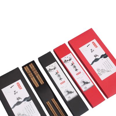 China Sustainable Healthy and environment-friendly bamboo chopsticks, customized self-adhesive chopsticks, gift box for sale