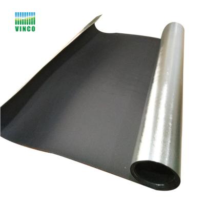 China Flame Retardant Aluminum Foil Mass Loaded Vinyl Roll for sale