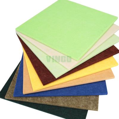 China Diy Hotel Sound Barrier Poly Fiber Noise Canceling Panel Echo Absorber Acoustic Panel for sale