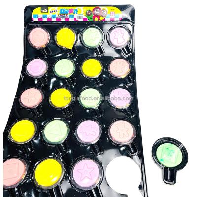 China Squid Game Candy Pudding Fruit Flavor Cup Sweet Curl Jelly Candy Jam JY-037 for sale